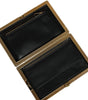 Dolce & Gabbana Black White Gold Frame Clutch Evening Party Purse Bag