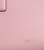 Versace Pink Small Top Handle Grainy Calf Leather Crossbody Bag