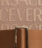 Versace Brown Top Handle Jacquard Leather Logo Crossbody Tote Bag