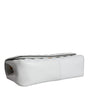 Versace White Mini Nappa Leather Crossbody Shoulder Bag
