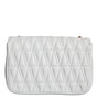 Versace White Mini Nappa Leather Crossbody Shoulder Bag