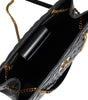 Versace Black Quilted Nappa Leather Shoulder Chain Strap Bag