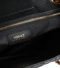 Versace Black Quilted Nappa Leather Shoulder Chain Strap Bag