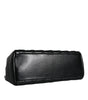 Versace Black Quilted Nappa Leather Shoulder Chain Strap Bag