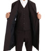Costume croisé bordeaux élégant Dolce &amp; Gabbana