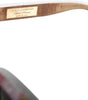 Dolce &amp; Gabbana Multicolor Wood Crystal Brass Frame Floral Hand Paint Sunglasses