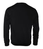 Versace Black Medusa Fleece Cotton Crew Neck Sweatshirt Sweater