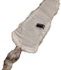 Dolce & Gabbana Brown Frost Fox Fur Neck Warmer Winter Scarf
