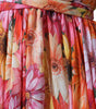 Dolce & Gabbana Multicolor Floral Sleeveless V-neck Midi Dress