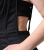Dolce & Gabbana Black Cut Out Sleeveless Bodycon Mini Dress