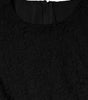 Dolce & Gabbana Black Cotton Sheath Knee Length Dress