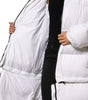Dolce & Gabbana White Puffer Quilted Full Zip Coat Jacket