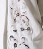 Dolce & Gabbana White Viscose Floral Cut Out Cardigan Sweater