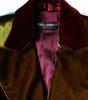 Dolce & Gabbana Multicolor Double Breasted Patchwork Blazer Jacket
