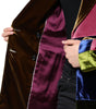 Dolce & Gabbana Multicolor Double Breasted Patchwork Blazer Jacket