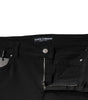 Dolce &amp; Gabbana Black Cotton Stretch Skinny Denim Jeans