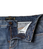 Dolce &amp; Gabbana Blue Cotton Tattered Boyfriend Denim Jeans