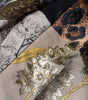 Dolce &amp; Gabbana Multicolor Patchwork Jacquard High Waist Pants