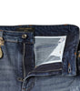 Dolce &amp; Gabbana Dark Blue Cotton Tattered Skinny Denim Jeans