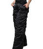Dolce &amp; Gabbana Black Quilted High Waist Women Boot Cut Pants