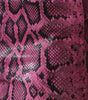 Short taille haute en cuir rose Dolce & Gabbana