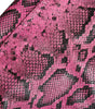 Short taille haute en cuir rose Dolce & Gabbana