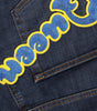 Dolce &amp; Gabbana Dark Blue QUEEN Cotton Skinny Denim Jeans