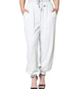 Dolce &amp; Gabbana White Nylon Jogger Sweatpants Pants