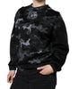 Dolce & Gabbana Black Camouflage Round Neck Sweatshirt Sweater