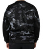Dolce & Gabbana Black Camouflage Round Neck Sweatshirt Sweater