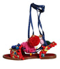 Dolce & Gabbana Multicolor Pom Pom Fur Wrap Sandals Shoes