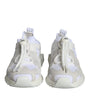 Dolce & Gabbana White Mesh Sorrento Trekking Sneakers Shoes