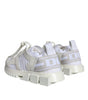 Dolce & Gabbana White Mesh Sorrento Trekking Sneakers Shoes