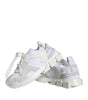 Dolce & Gabbana White Mesh Sorrento Trekking Sneakers Shoes
