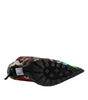 Dolce & Gabbana Multicolor Leopard Rose Mid Calf Boots Shoes