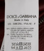 Dolce & Gabbana Red Leather Deerskin Jacket