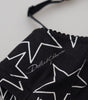 Dolce &amp; Gabbana Black Millennials Star Non Wire Cotton Bra Underwear