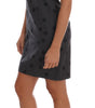 Dolce & Gabbana Gray Polka Dotted Sheath Wool Dress