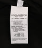 Dolce & Gabbana Gray Polka Dotted Sheath Wool Dress