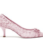 Dolce & Gabbana Pink Viscose Women Pump