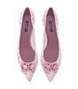 Dolce & Gabbana Pink Viscose Women Pump