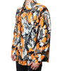 Dolce & Gabbana Multicolor Camouflage Cotton Denim Collared Jacket