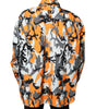 Dolce & Gabbana Multicolor Camouflage Cotton Denim Collared Jacket