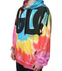 Dolce &amp; Gabbana Multicolor Tie Dye Hooded Sweatshirt Sweater