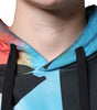 Dolce &amp; Gabbana Multicolor Tie Dye Hooded Sweatshirt Sweater