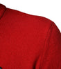 Dolce &amp; Gabbana Red I'm The King Wool Crew Neck Sweatshirt Sweater