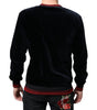 Dolce &amp; Gabbana Multicolor Jacquard Crew Neck Sweatshirt Sweater