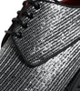 Dolce & Gabbana Silver Polyurethane Derby Formal Dress Shoes