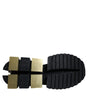 Dolce & Gabbana White Gold Black Leather SUPER KING Sneakers Shoes