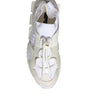 Dolce & Gabbana White Mesh Sorrento Trekking Sneakers Shoes